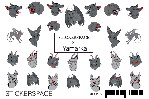 Слайдери для нігтів - 0040