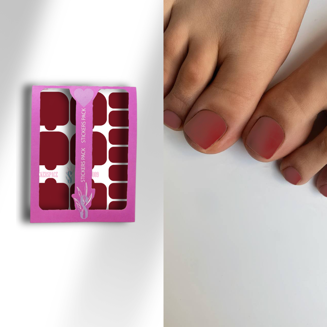 Pedicure nail wrap refills D-00009