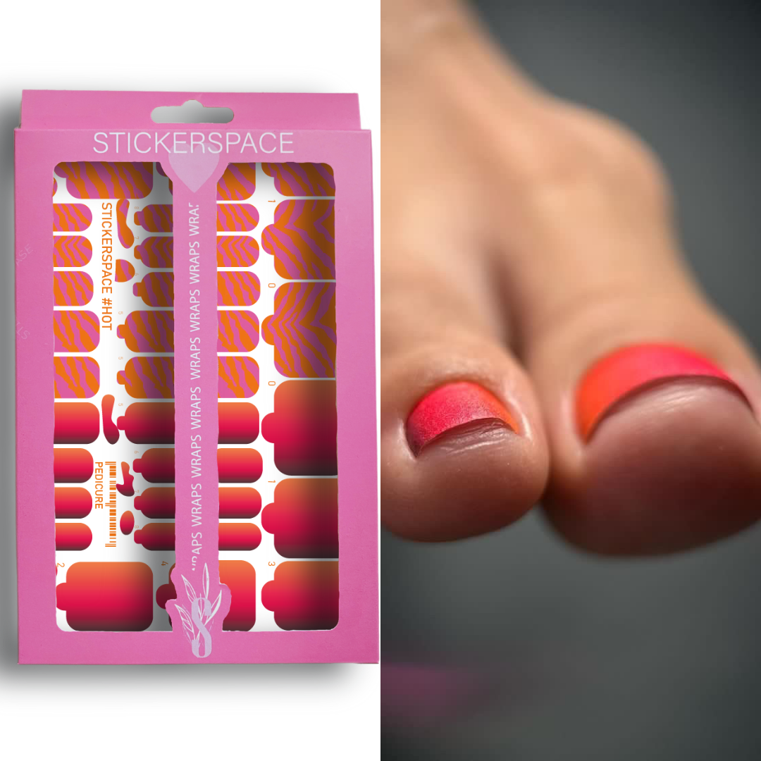 Плівки педікюр "Hot"