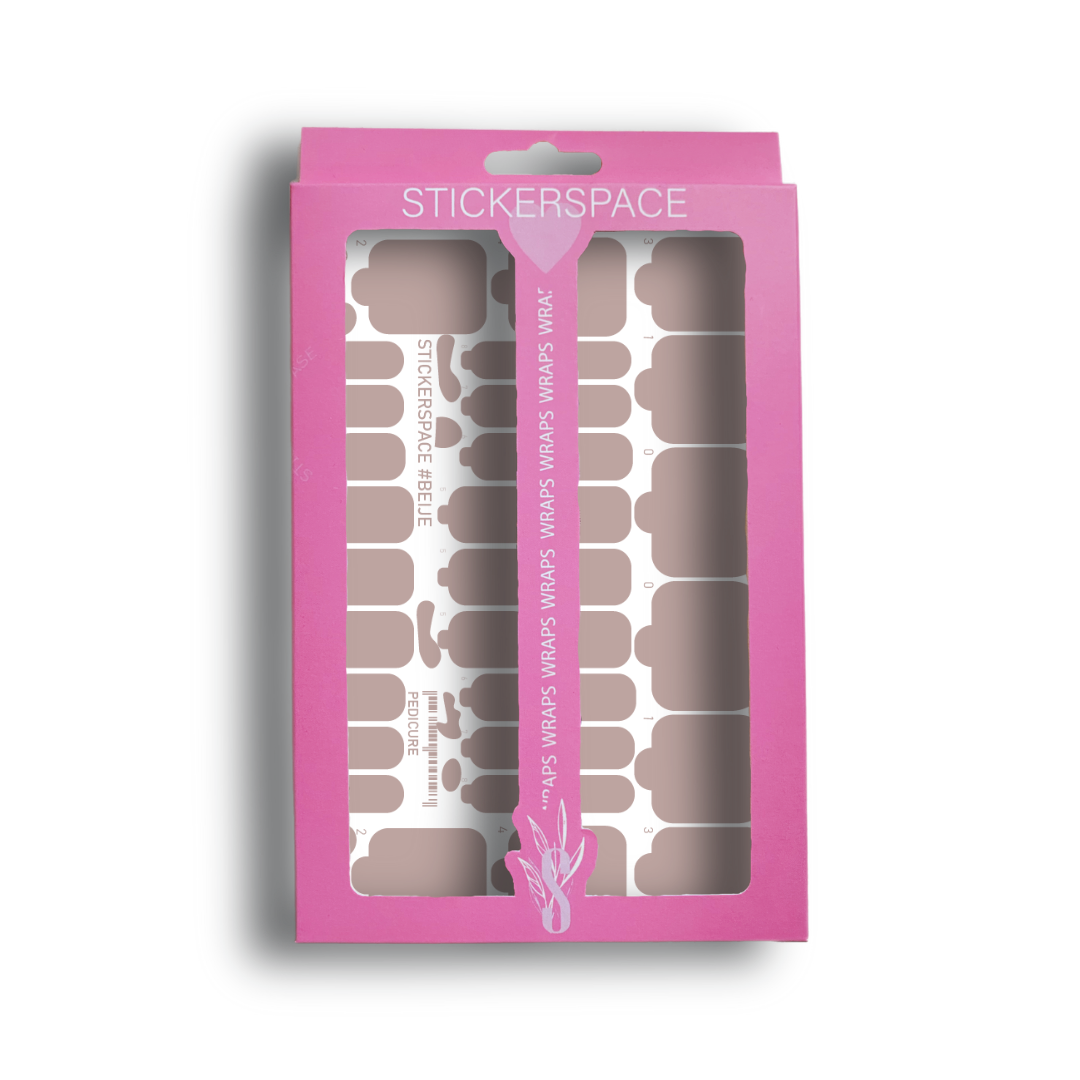 Nail wrap "Beige"