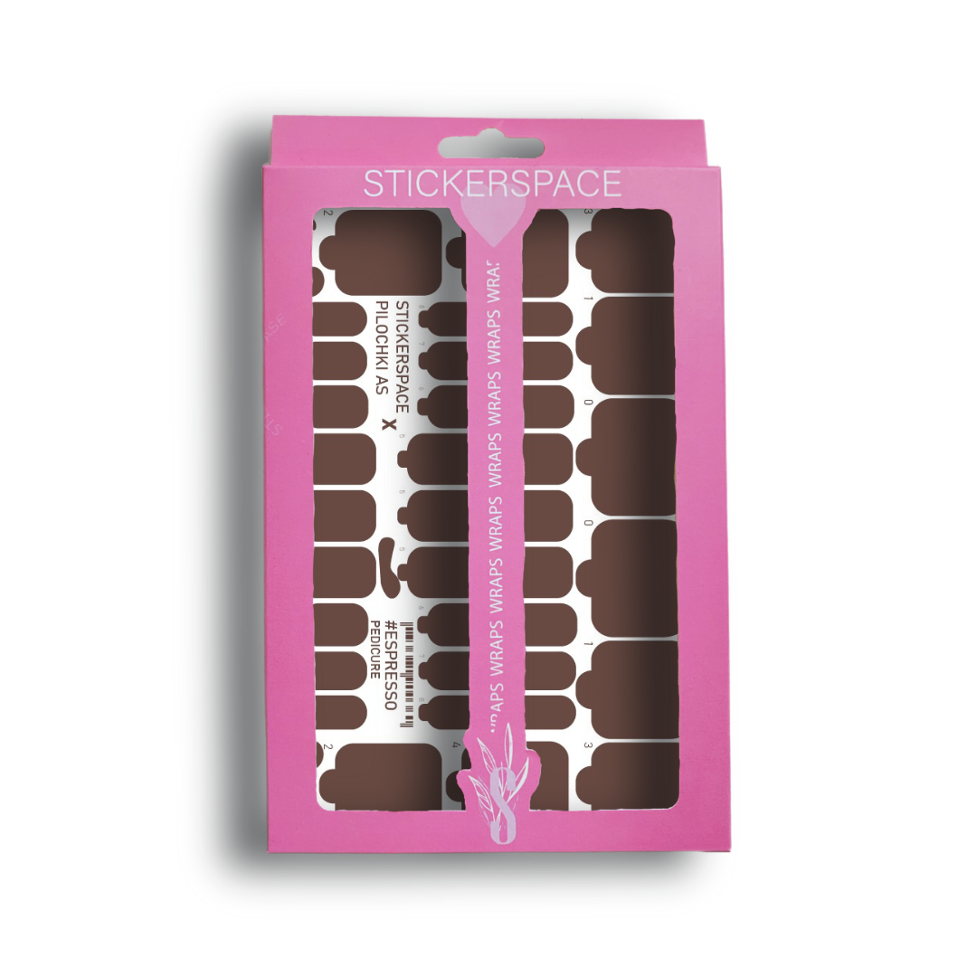 Плівки педикюр "Espresso"