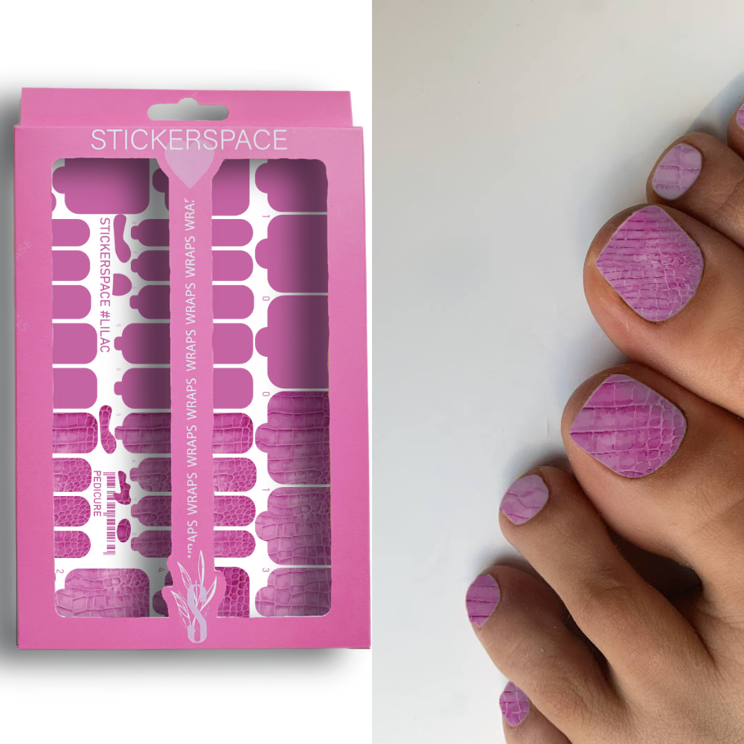Плівки для педикюру "Lilac"