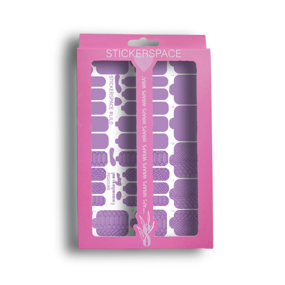 Nail pedicure wrap "Lilo"