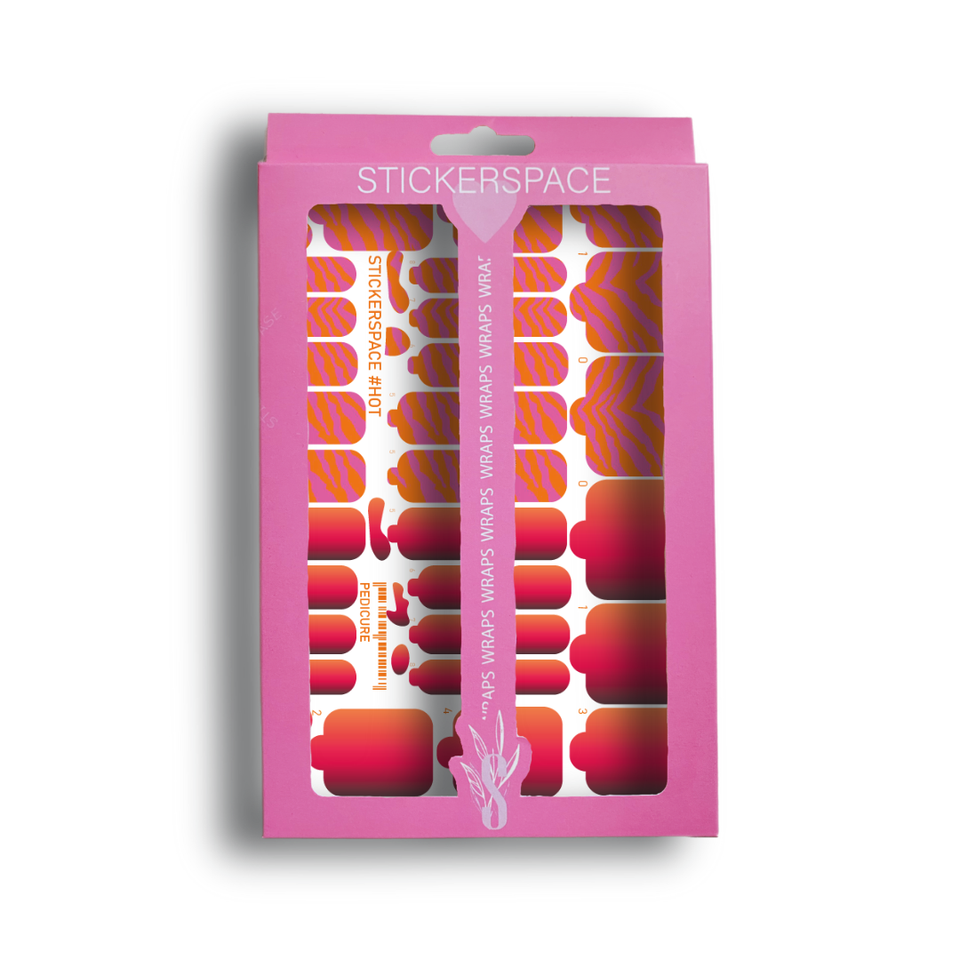 Плівки педікюр "Hot"