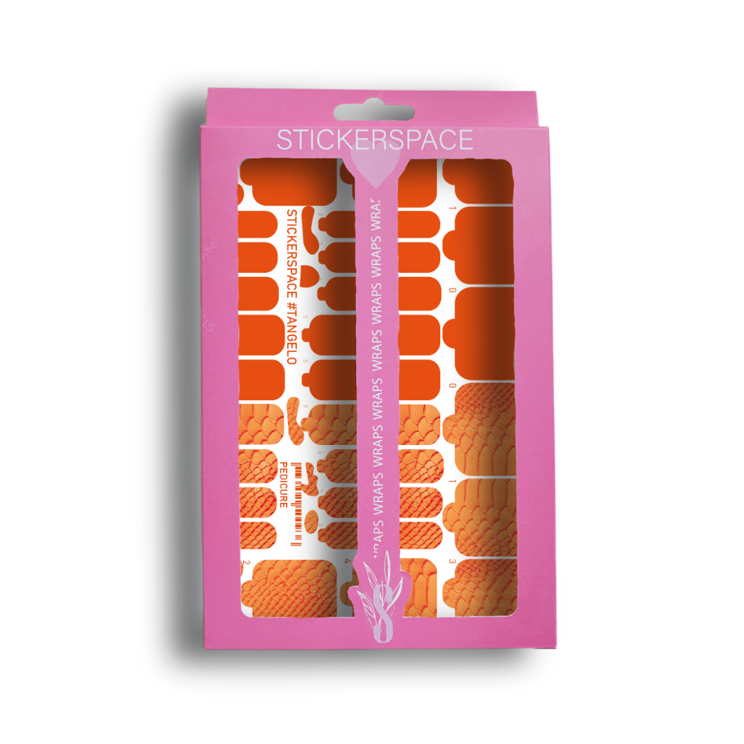 Nail wrap "Tangelo"
