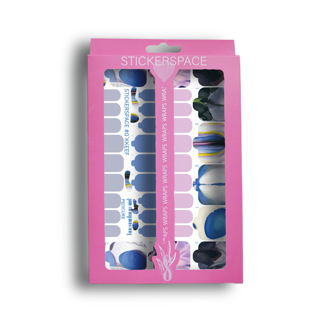 Nail wrap "O`Keeffe"