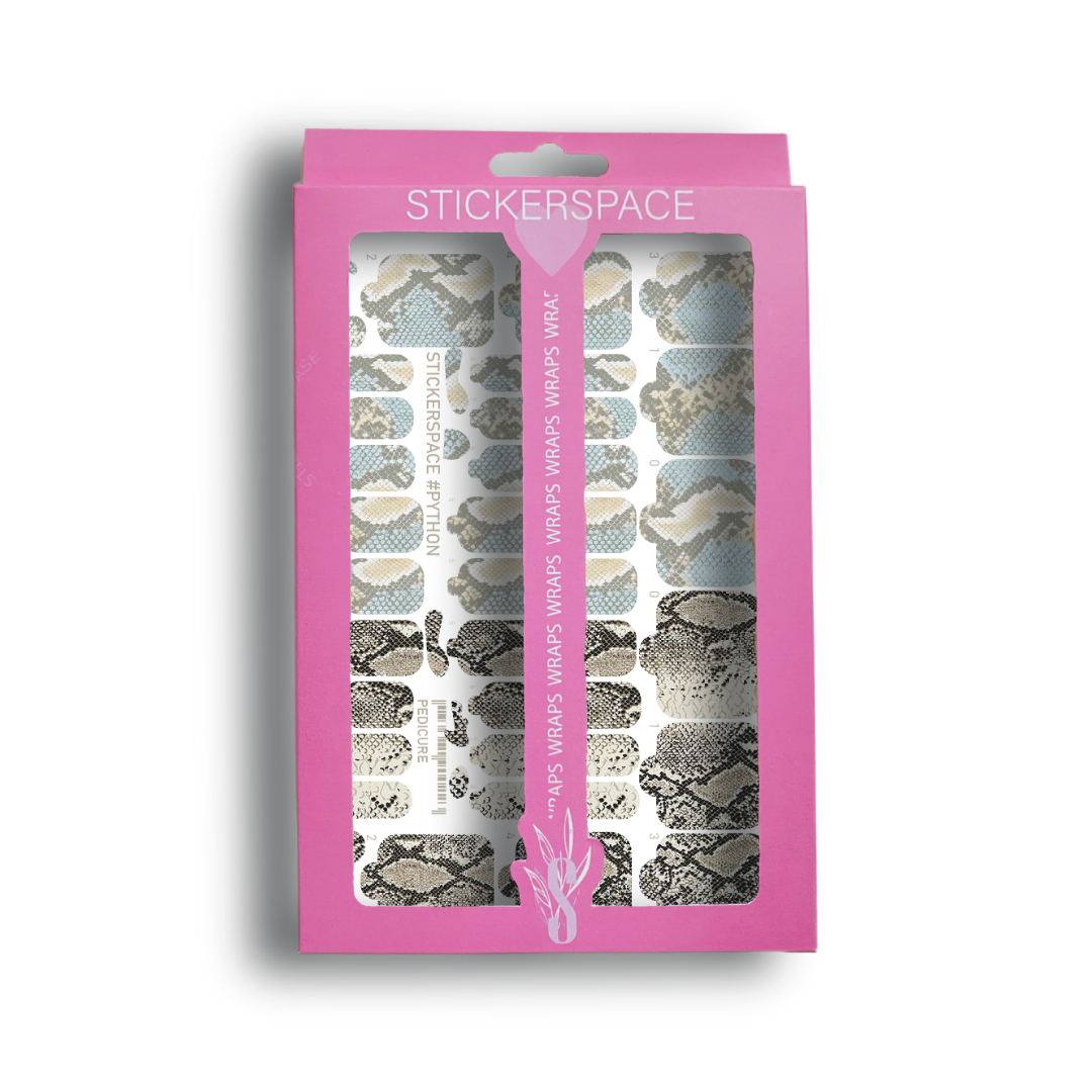 Плівки на нігті "Python"