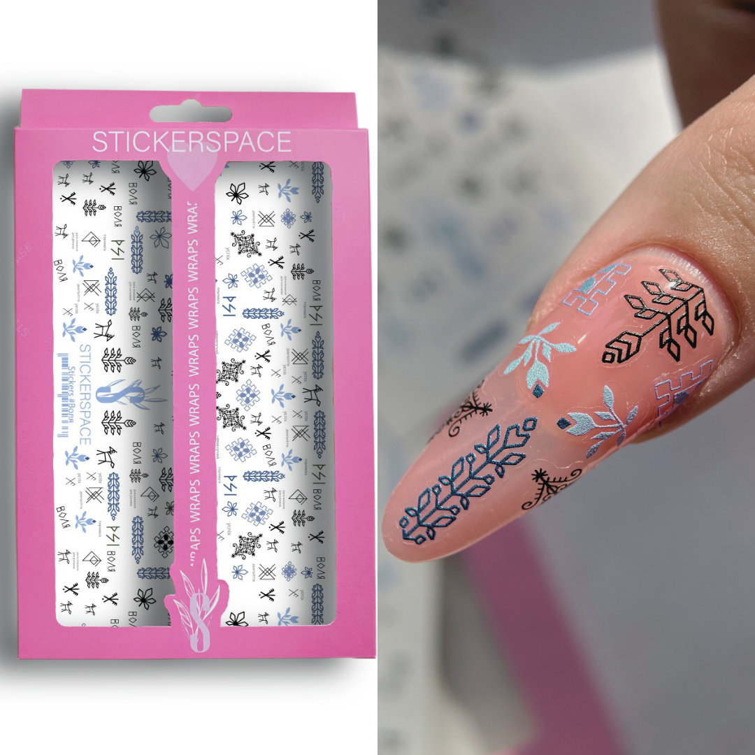 Стікери для нігтів "Volya"