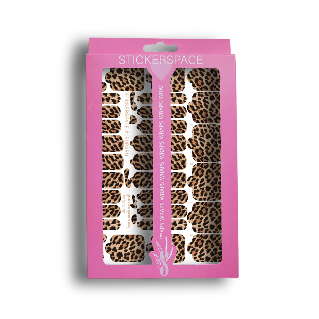 Плівки на нігті "Leopard"