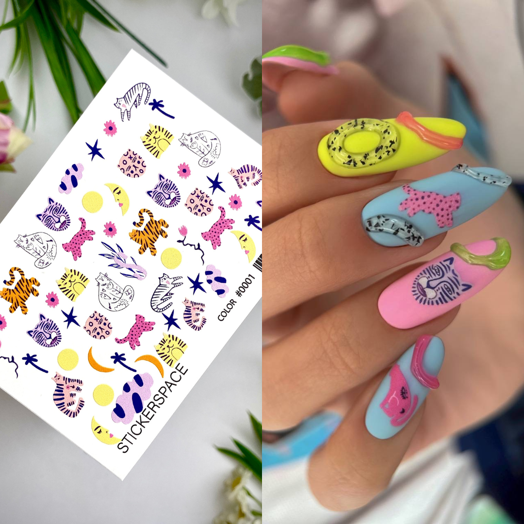 Слайдери для нігтів - 0001