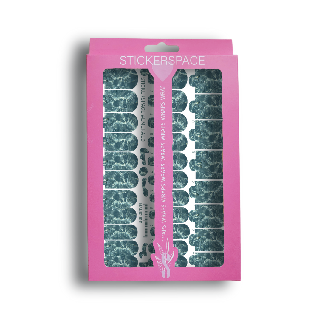Nail wrap "Emerald"