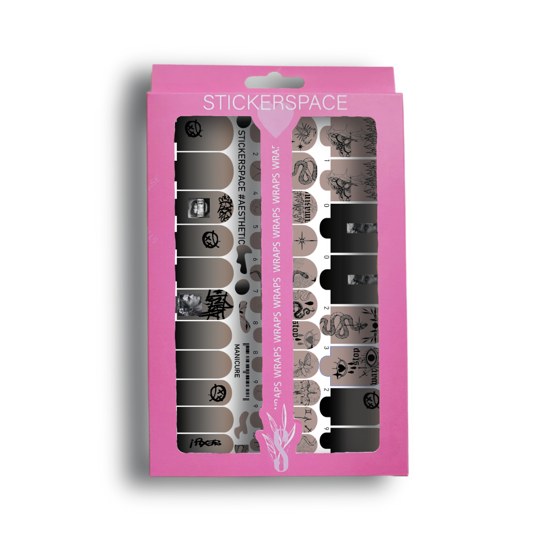 Manicure nail wrap "Aesthetics"
