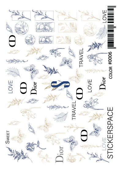 Слайдери для нігтів - 0006