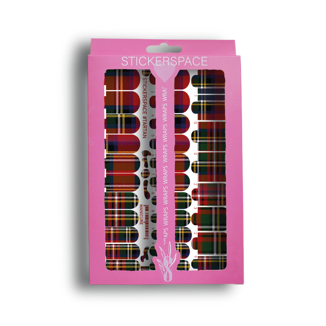 Плівки манікюр "Tartan"