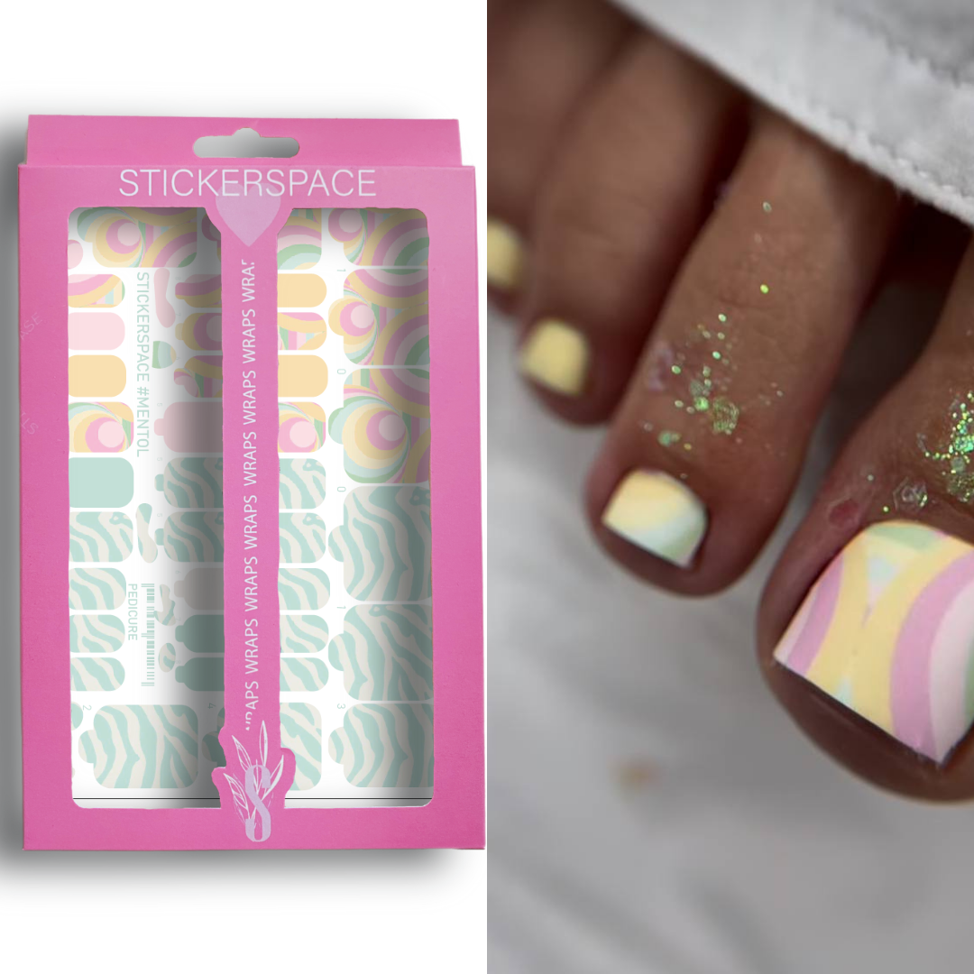 Плівки для педикюру "Ментол"