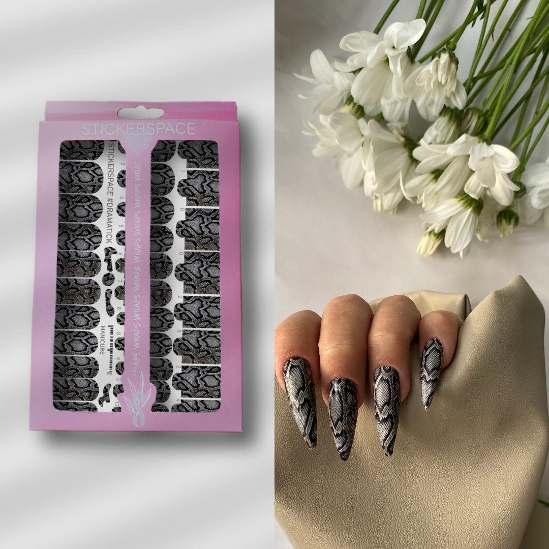Nail wrap "Dramatic"