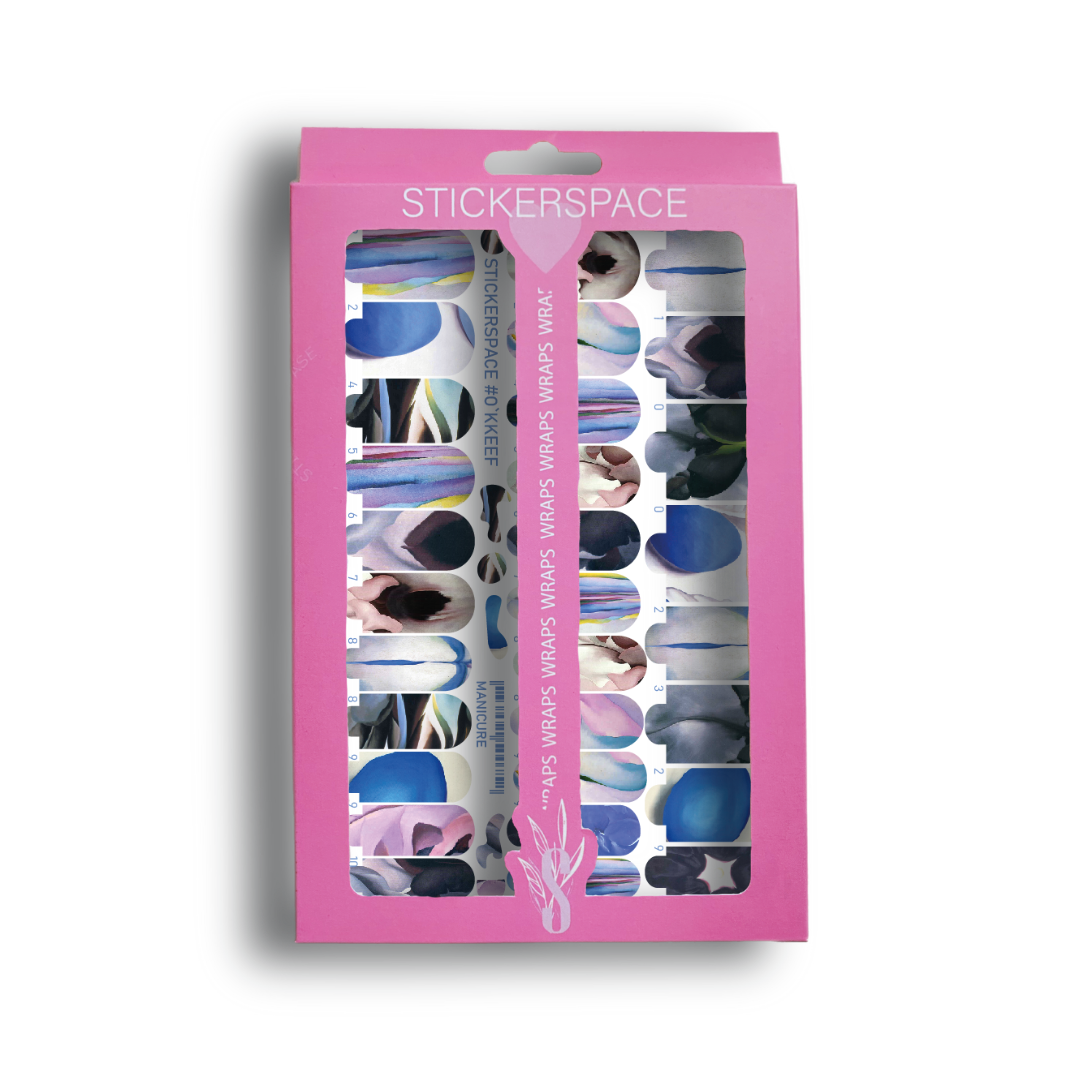 Nail wrap "O`Keeffe"