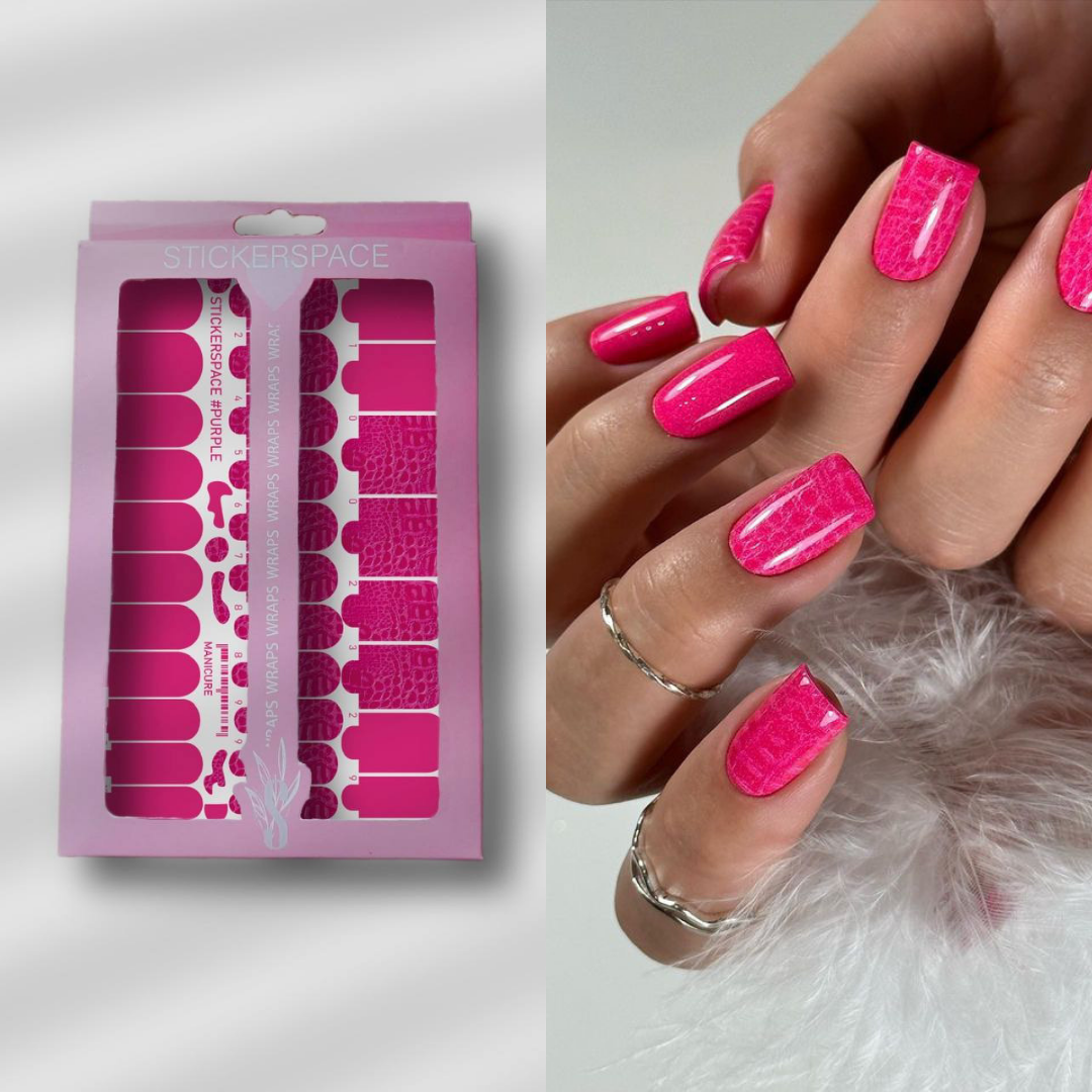 Nail wrap "Purple"