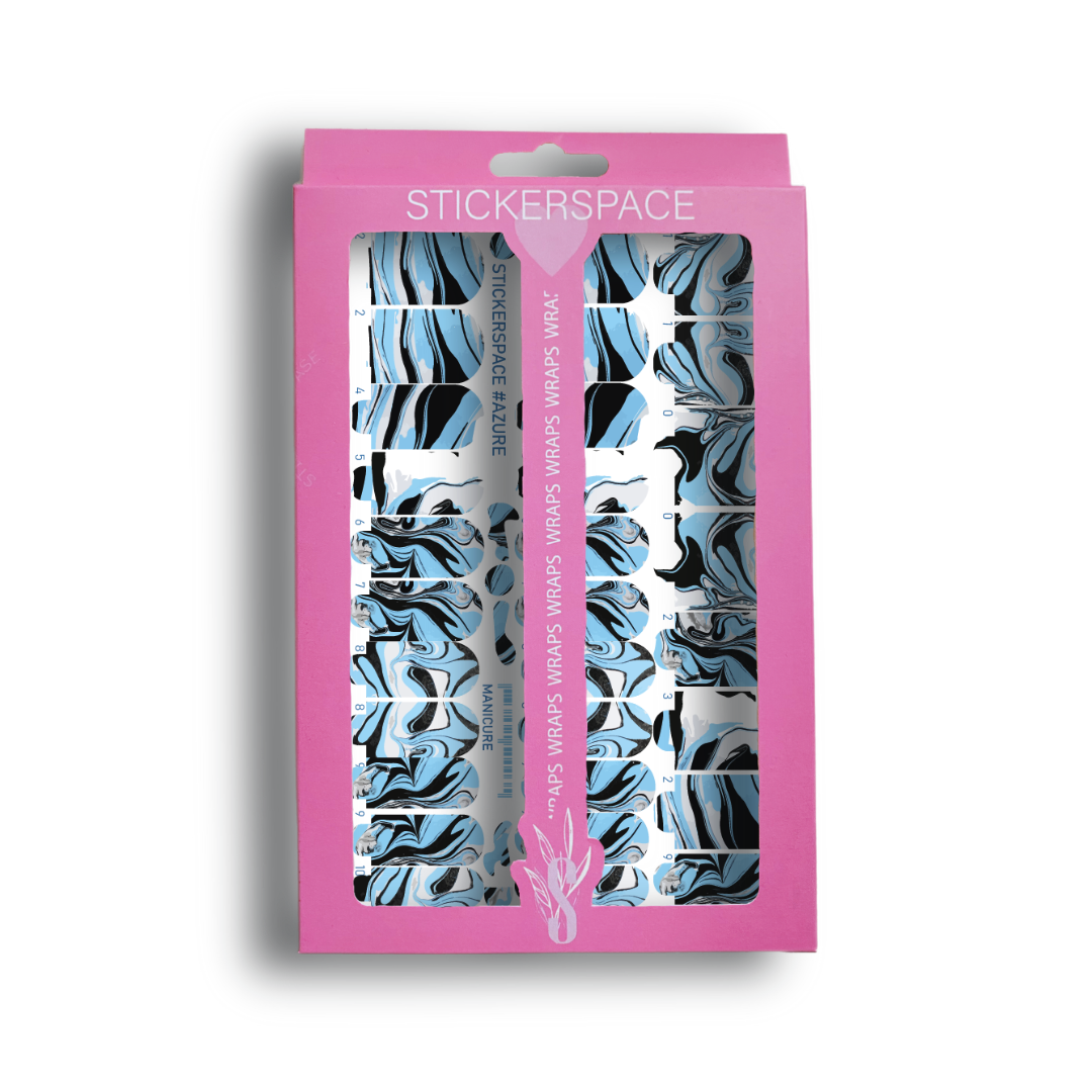 Nail wrap "Azure"