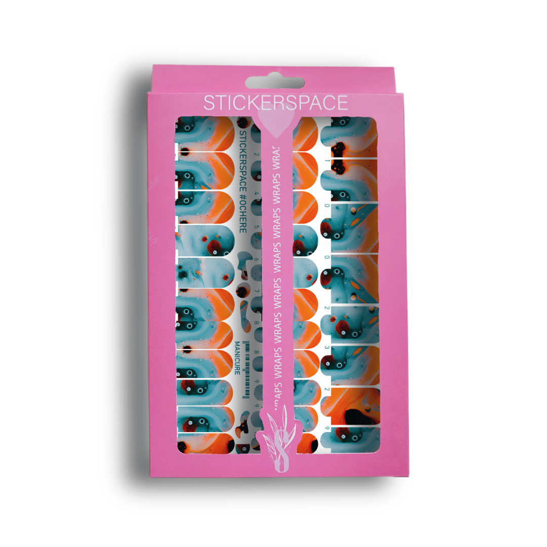 Nail wrap "Ochere"