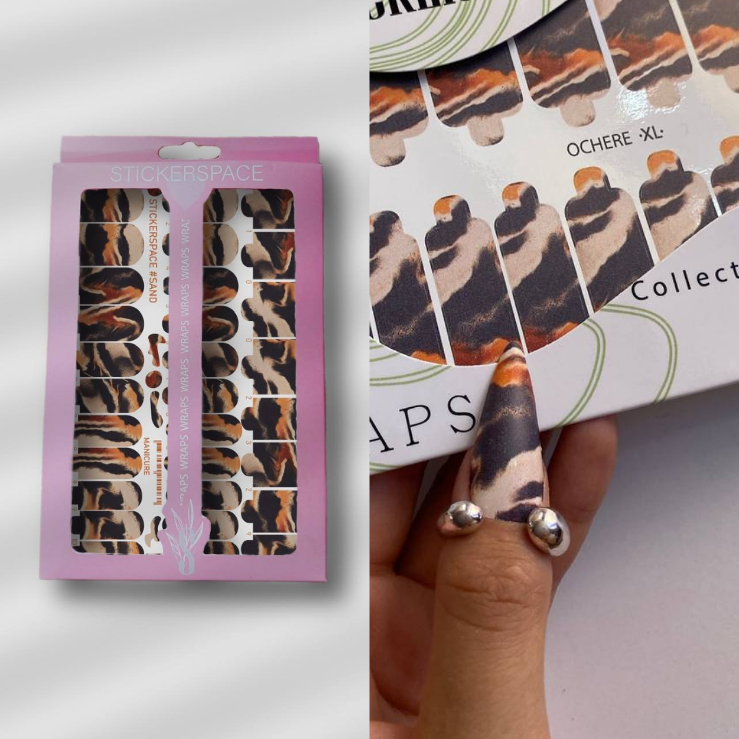 Nail wrap "Sand"