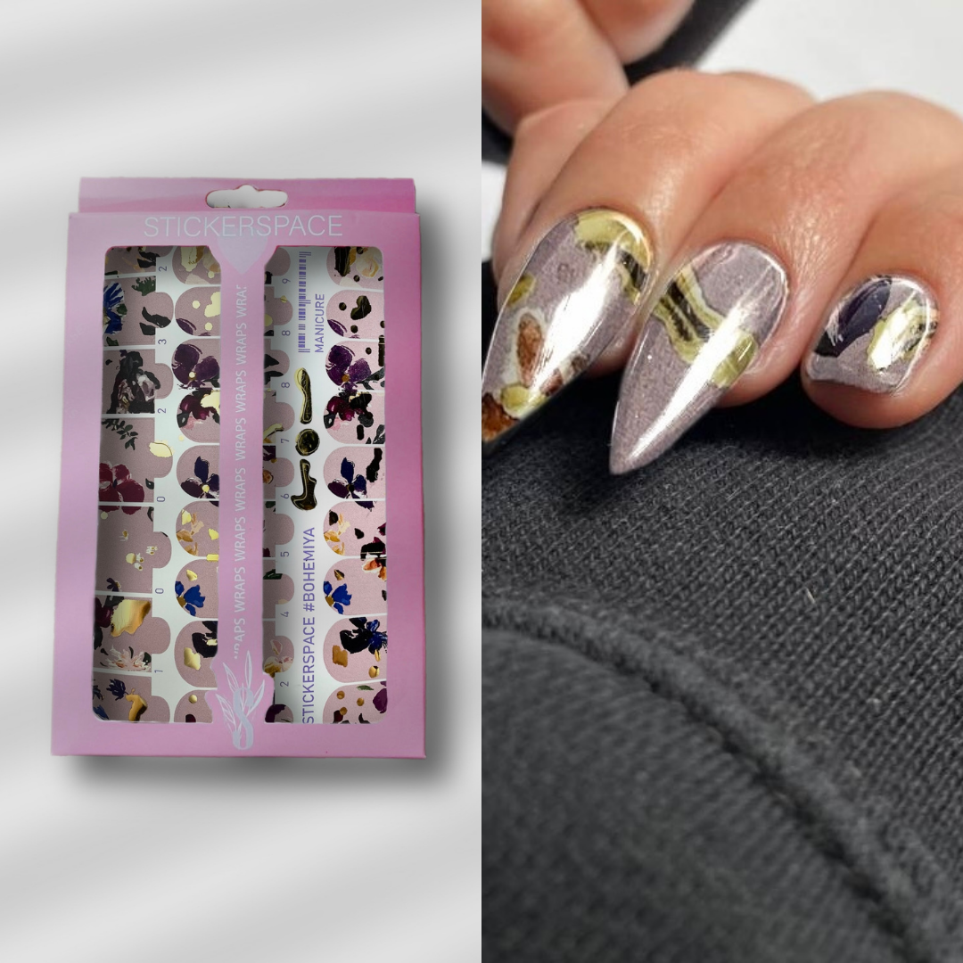 Nail wrap "Bohemiya"