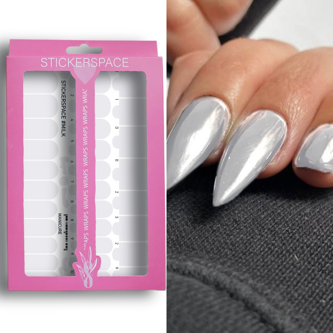 Nail wrap "Milk"