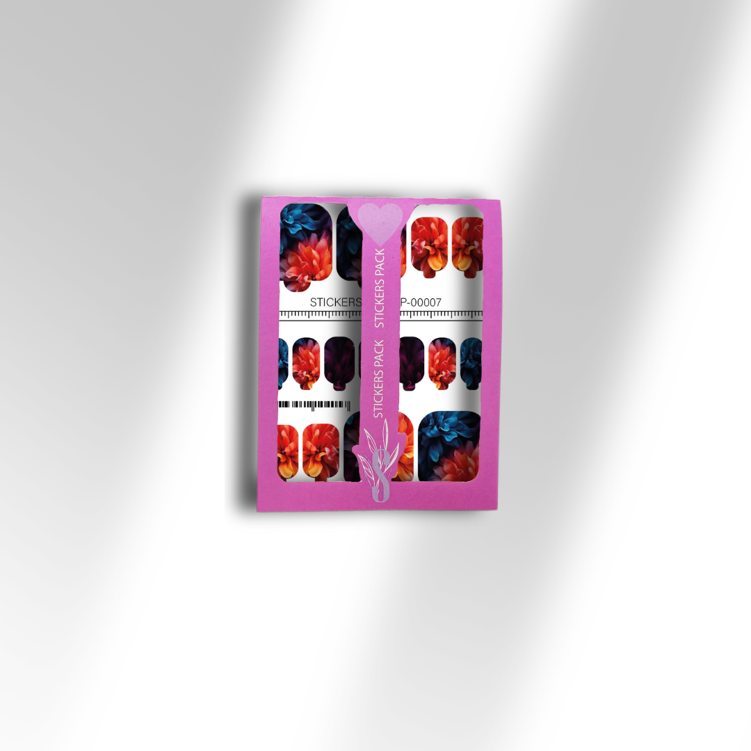 Nail pedicure wraps mini P-00007