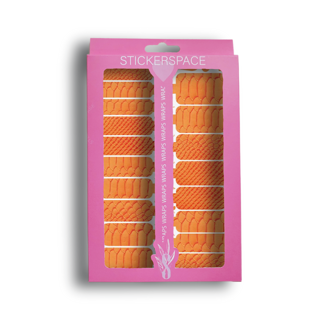 Nail wrap "Tangelo"