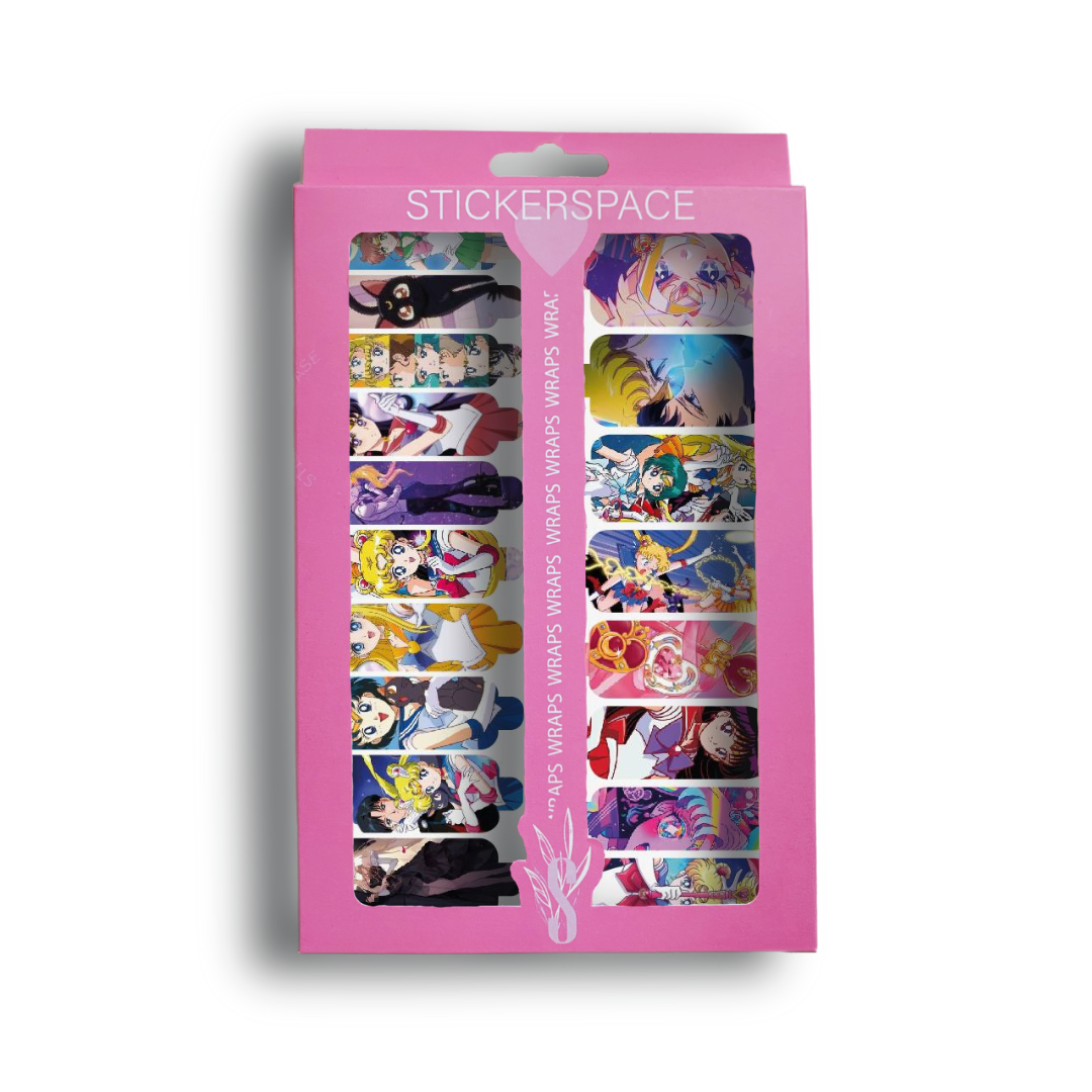 Nail wrap "Sailor moon XL"