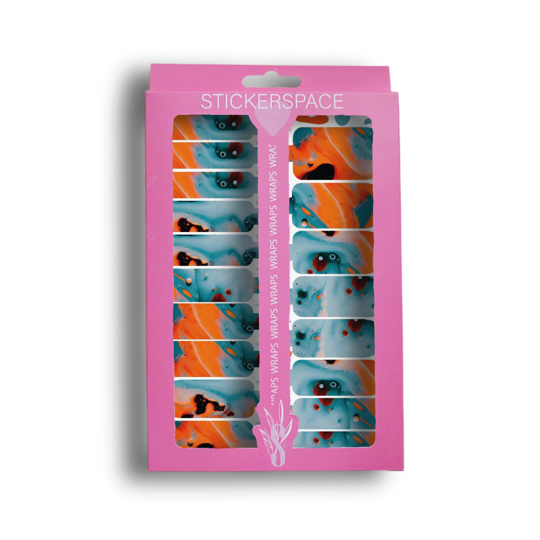 Nail wrap "Ochere"