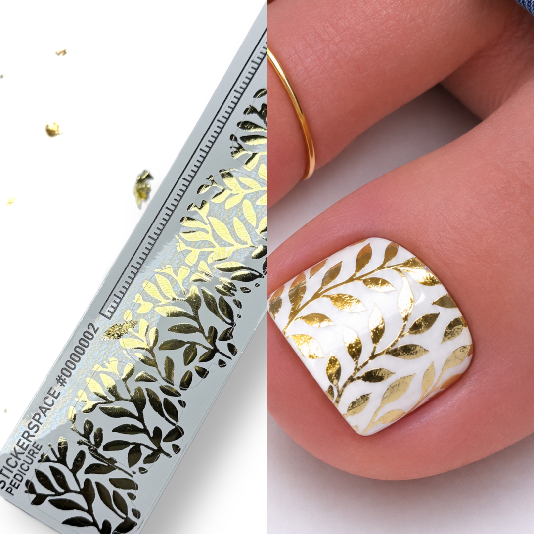 Pedicure nail wrap refills 0000002