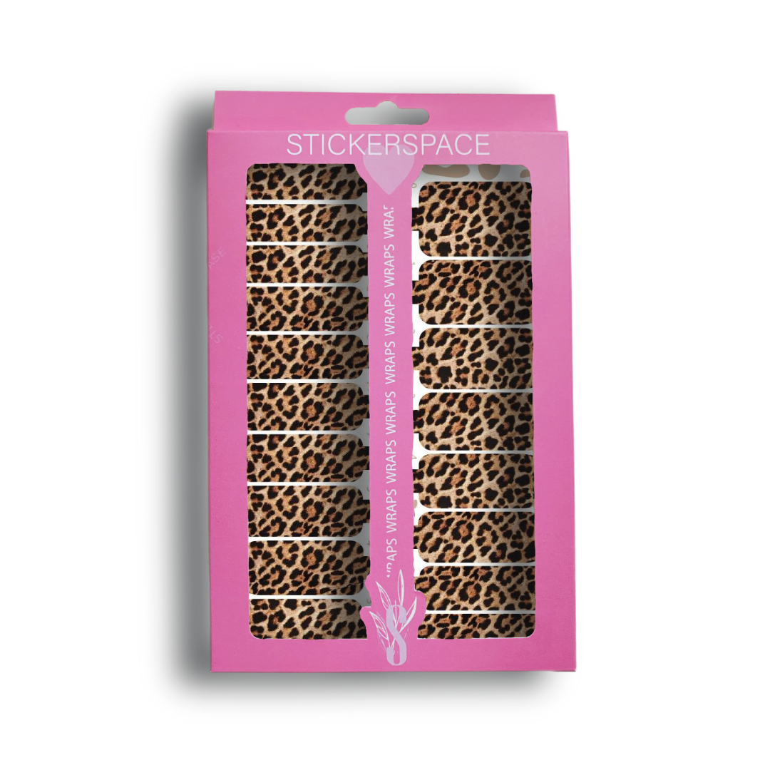 Плівки на нігті "Leopard"