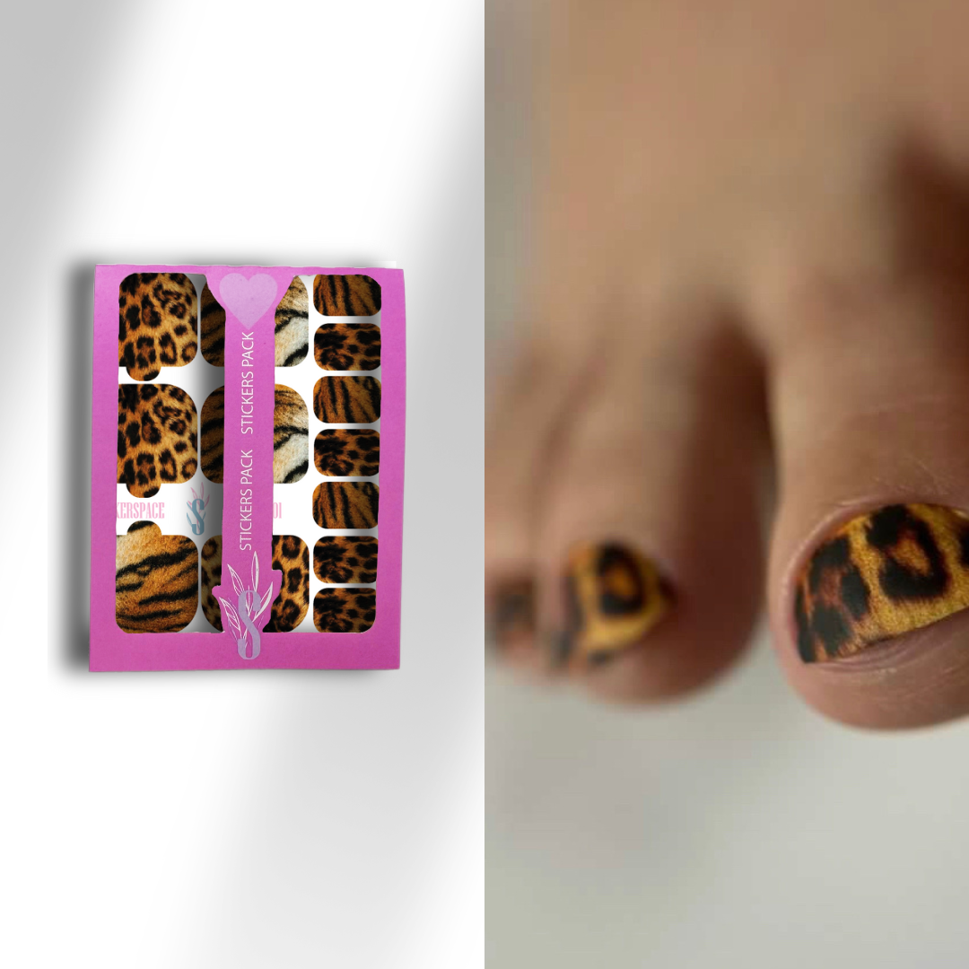 Pedicure nail wrap refills D-00001