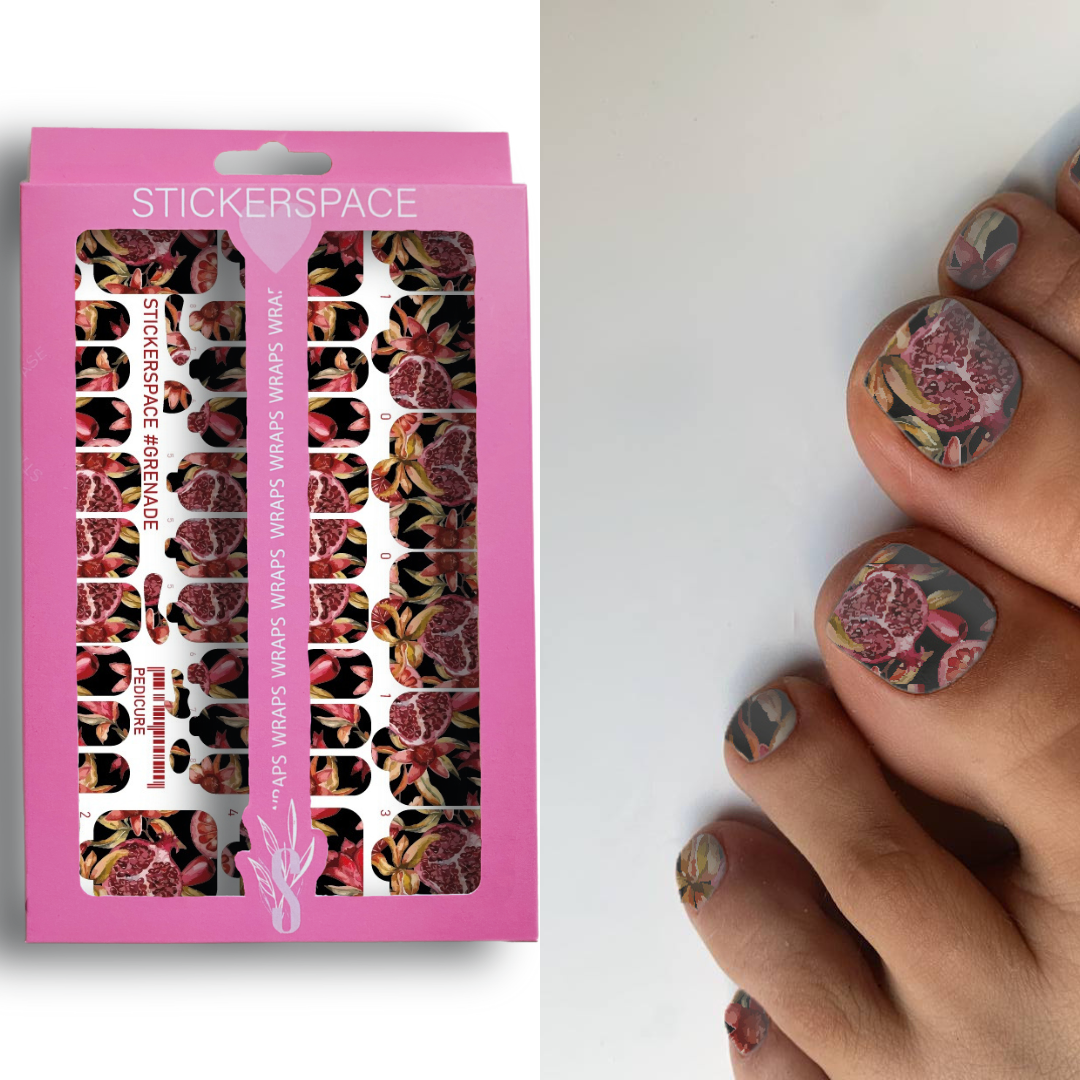 Плівки на нігті "Grenade"