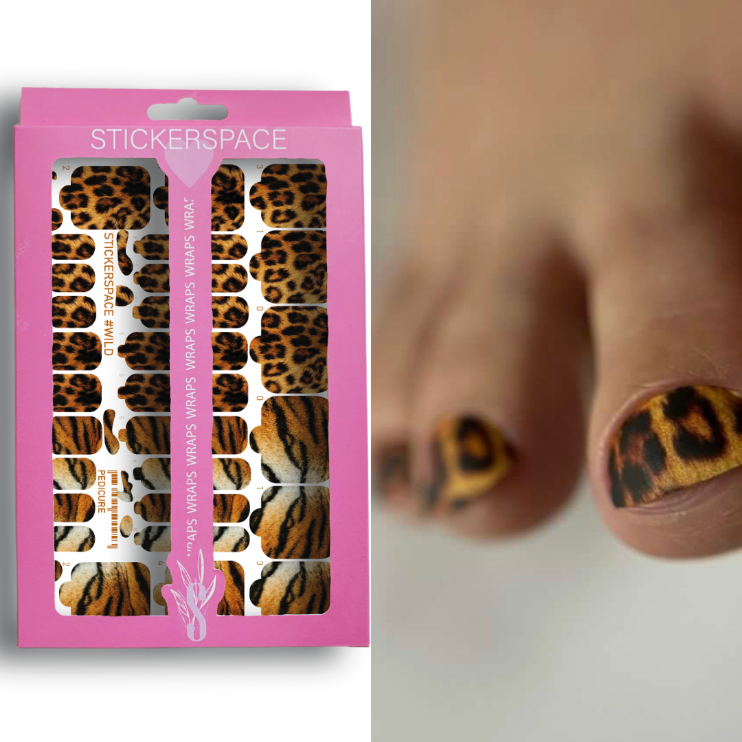 Nail wrap "Wild"