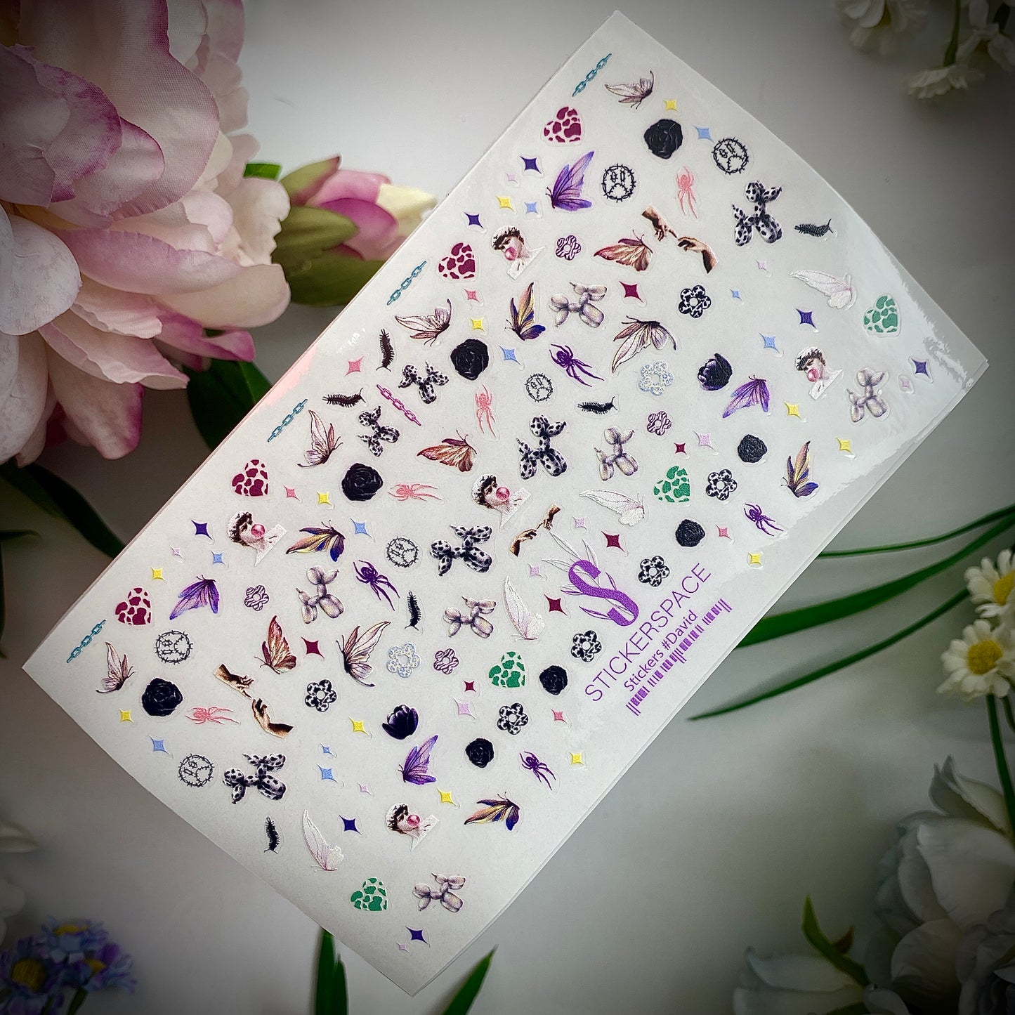 Nail stickers "David"