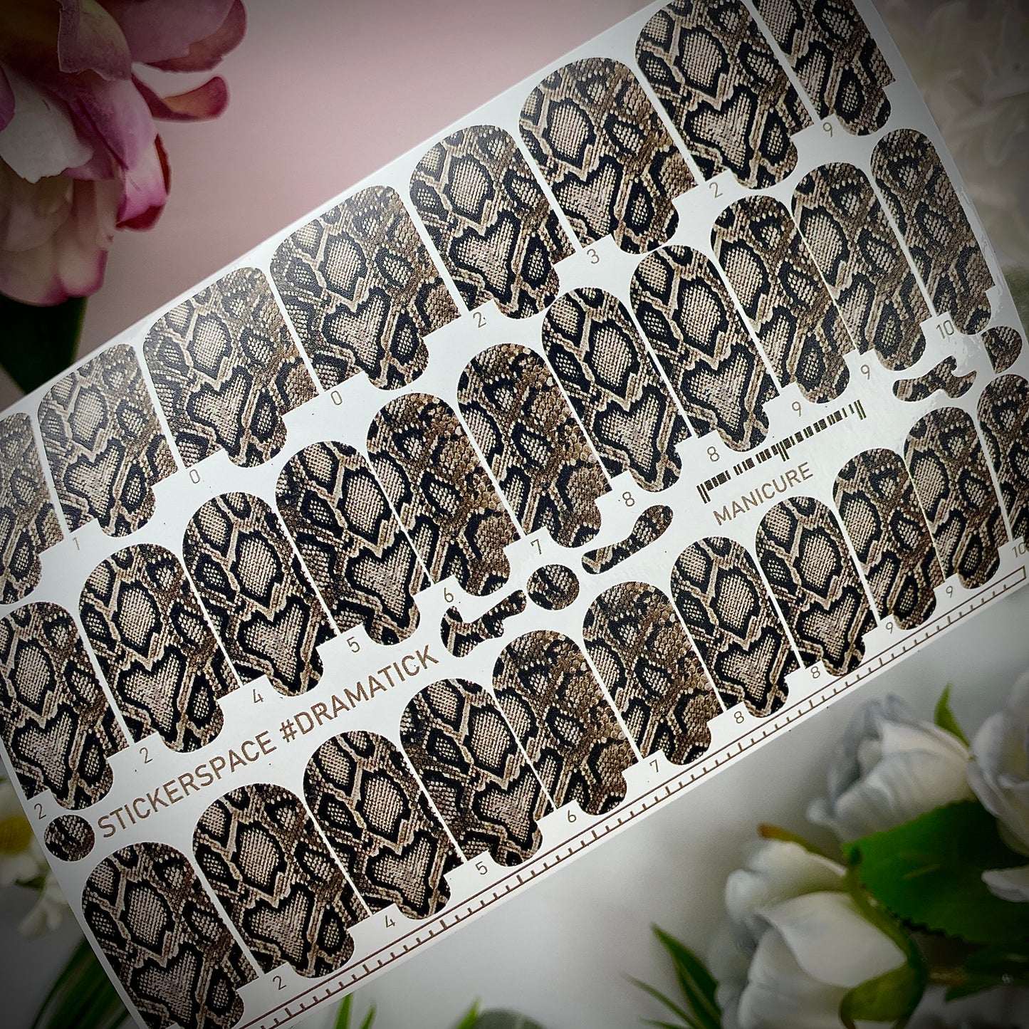 Nail wrap "Dramatic"