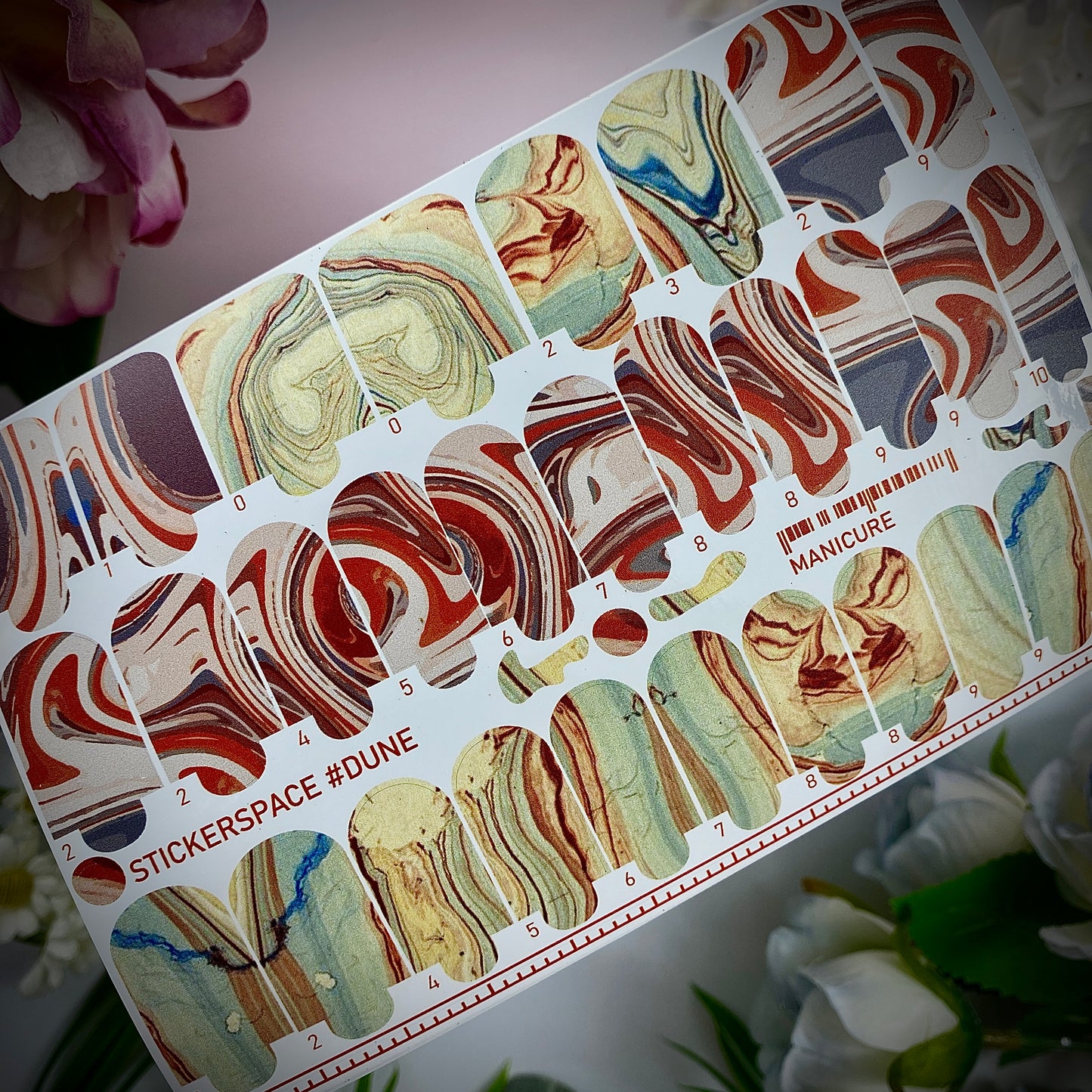 Плівки на нігті "Dune"