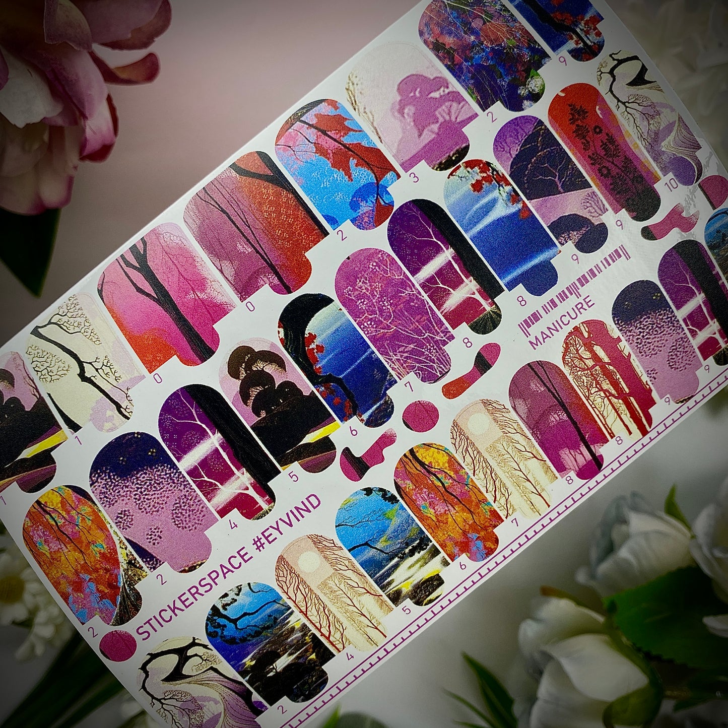 Nail wrap "Eyvind"