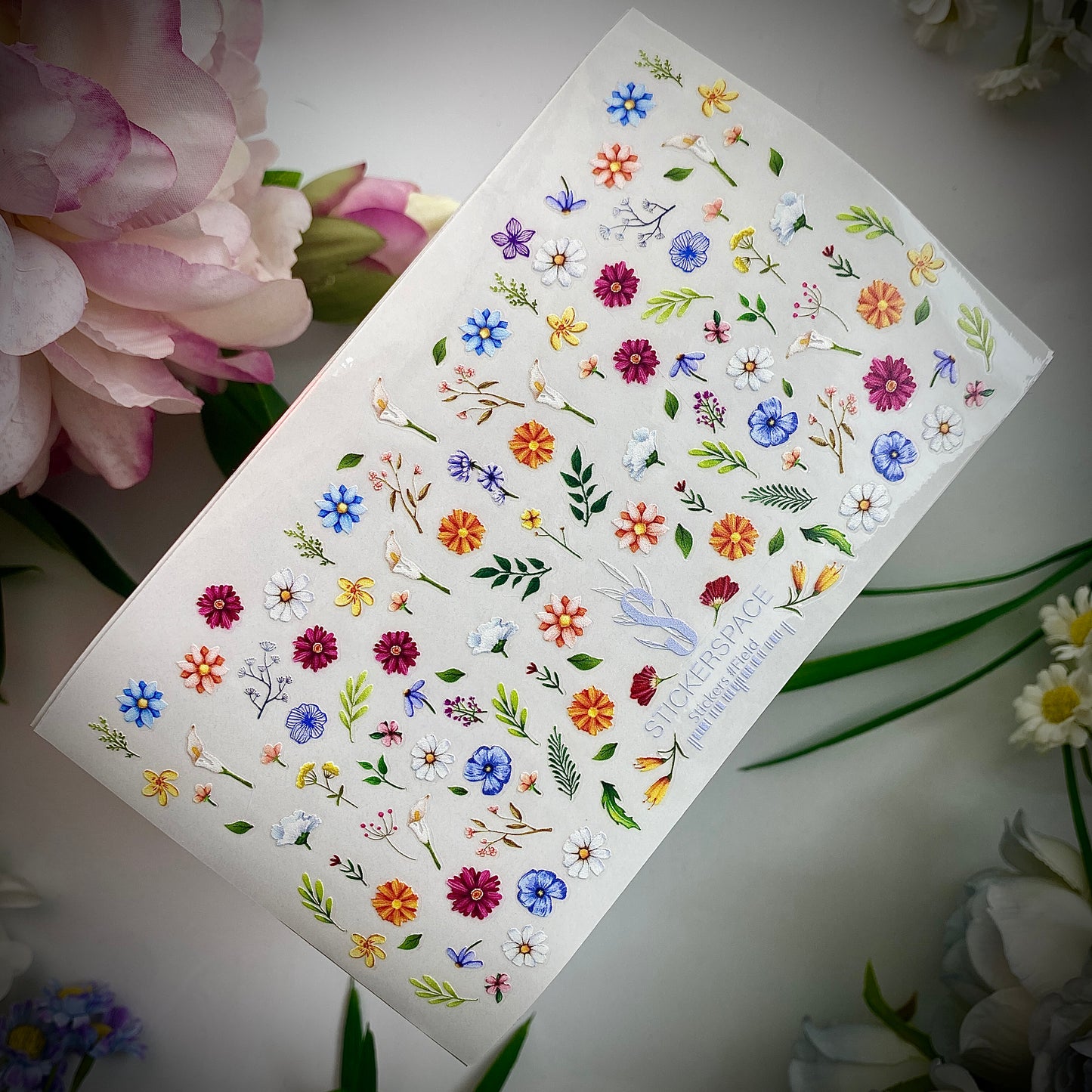 Nail stickers "Field"