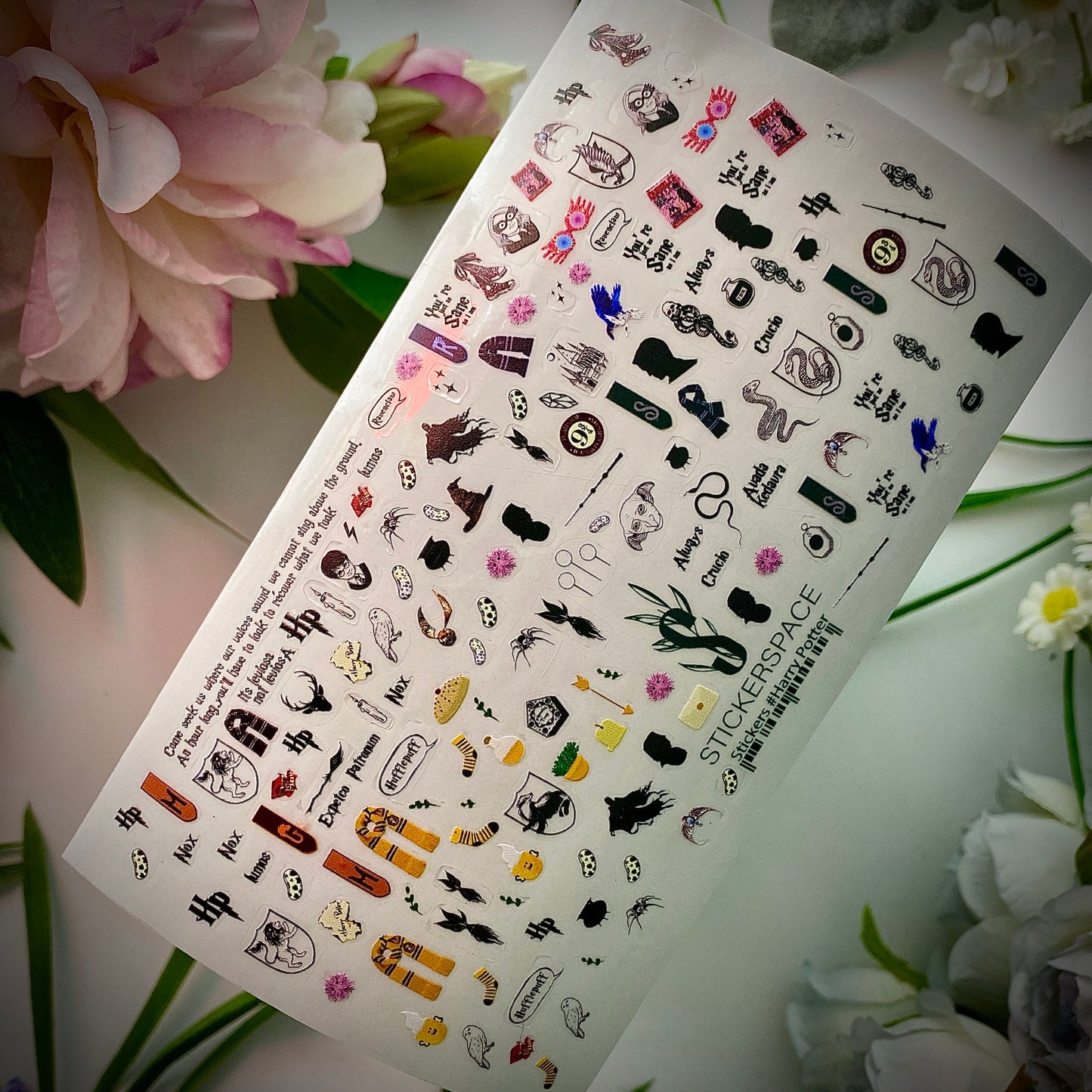 Стікери для нігтів "Гаррі Поттер"