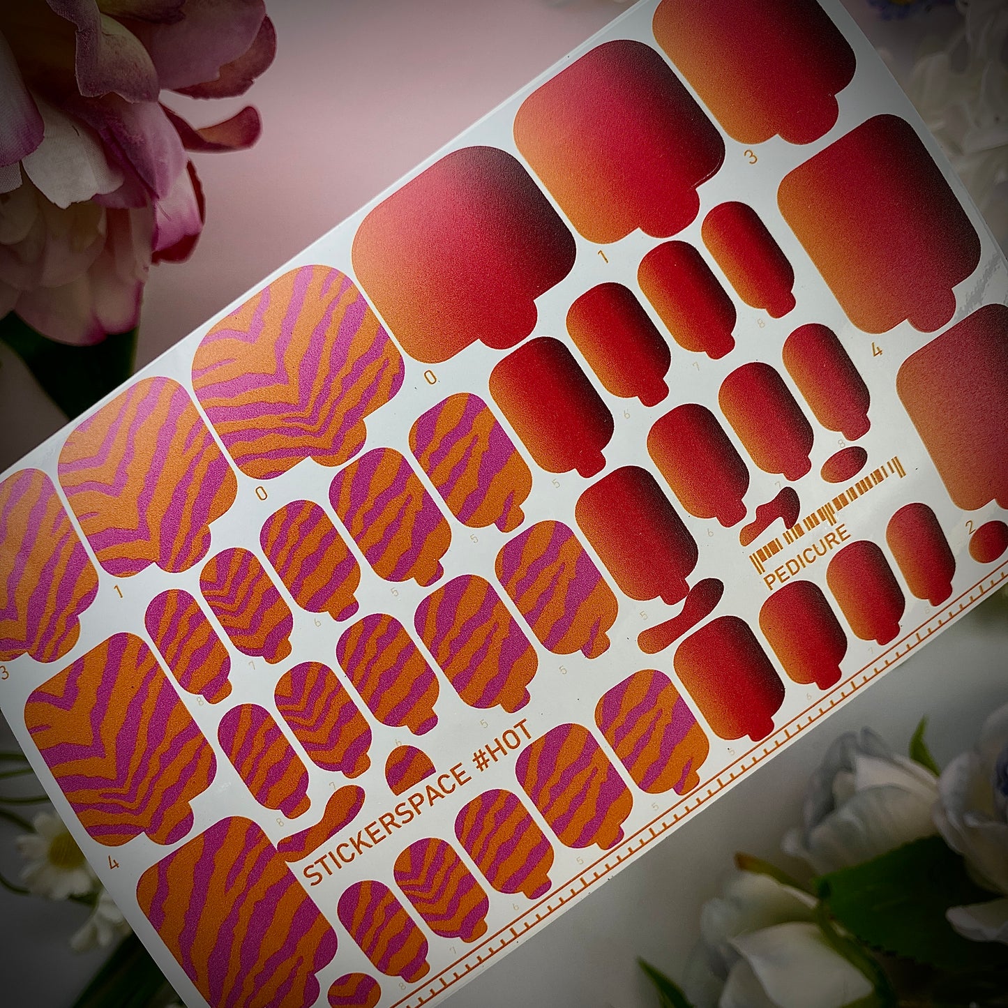 Плівки педікюр "Hot"