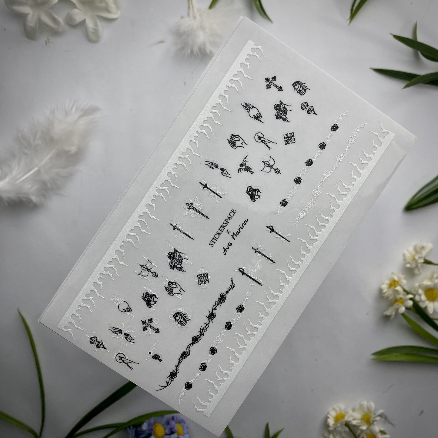 Стікери для нігтів "Ave Marina"