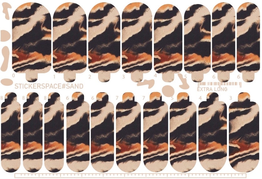 Nail wrap "Sand"