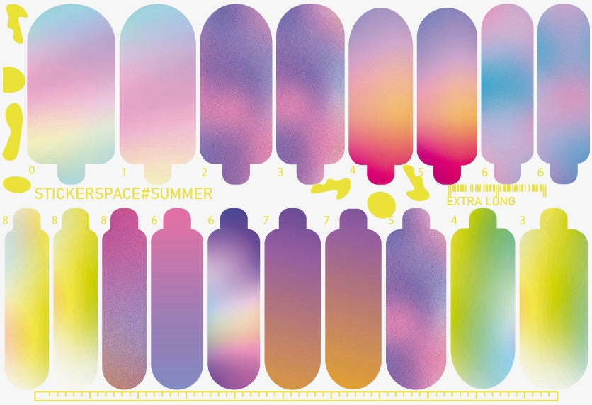 Nail wrap "Summer"