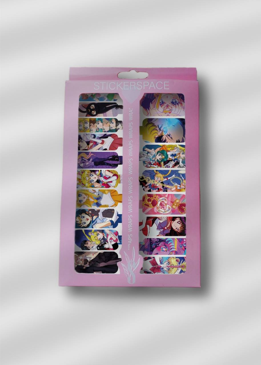Nail wrap "Sailor moon XL"