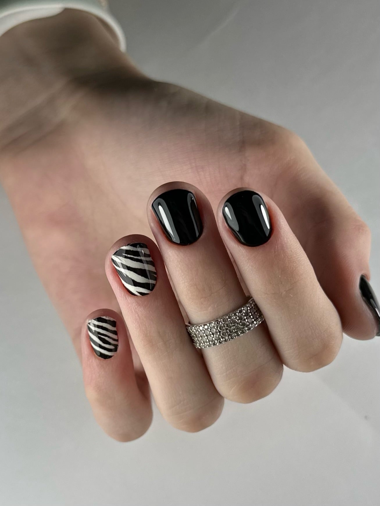 Плівки манікюр "Zebra"