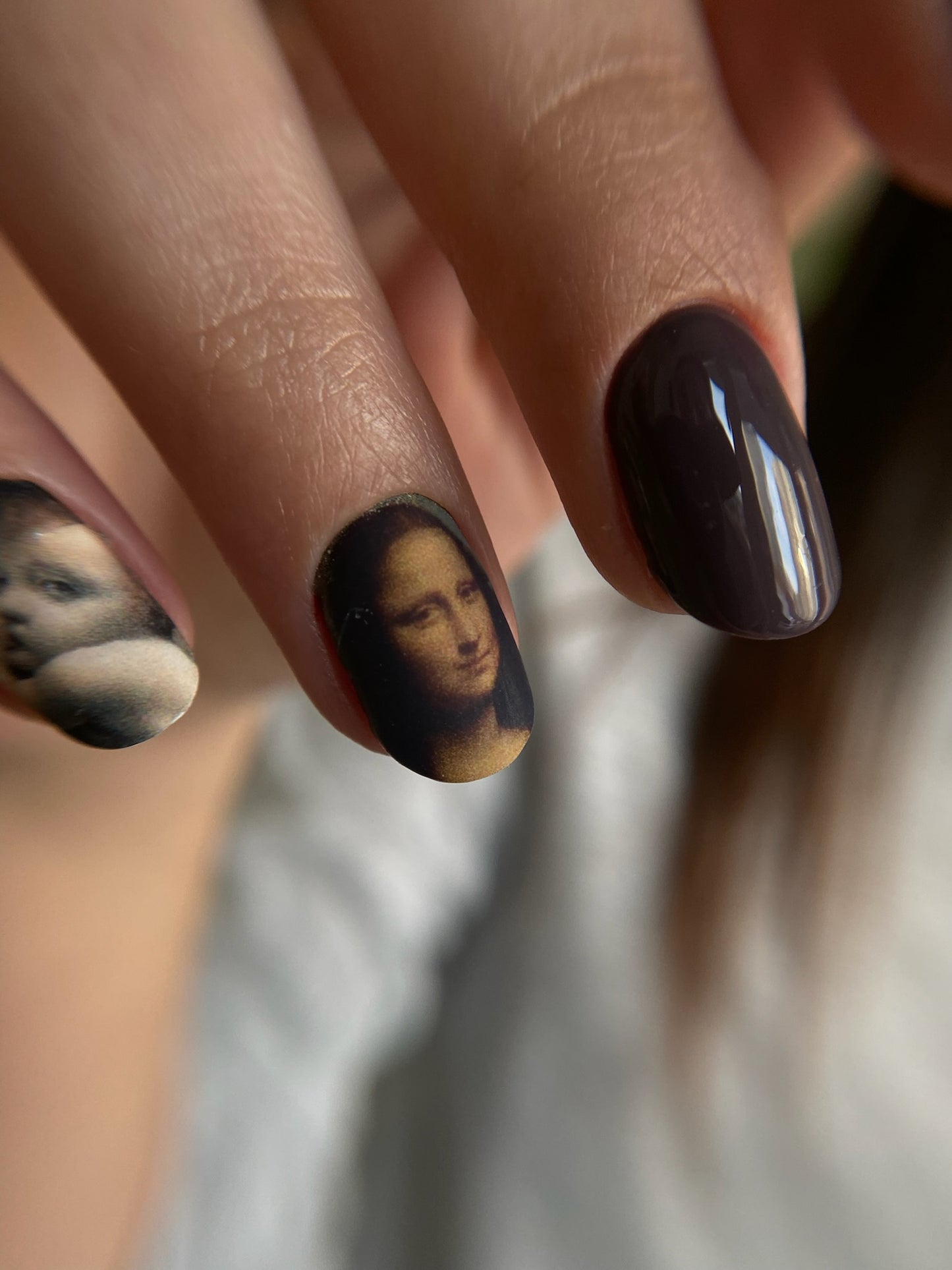 Nail wrap "Leonardo da Vinci"