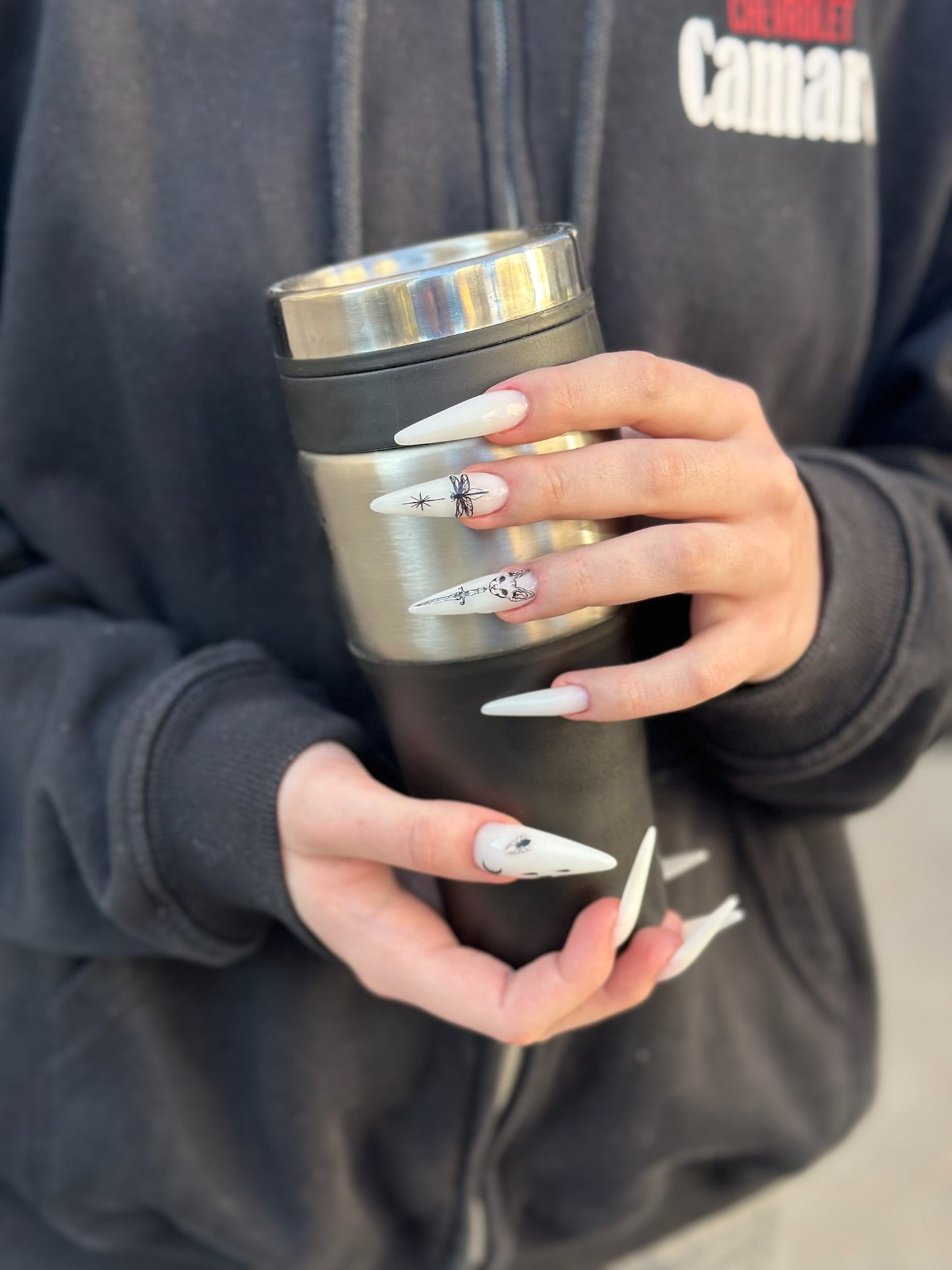 Nail stickers "Monster"